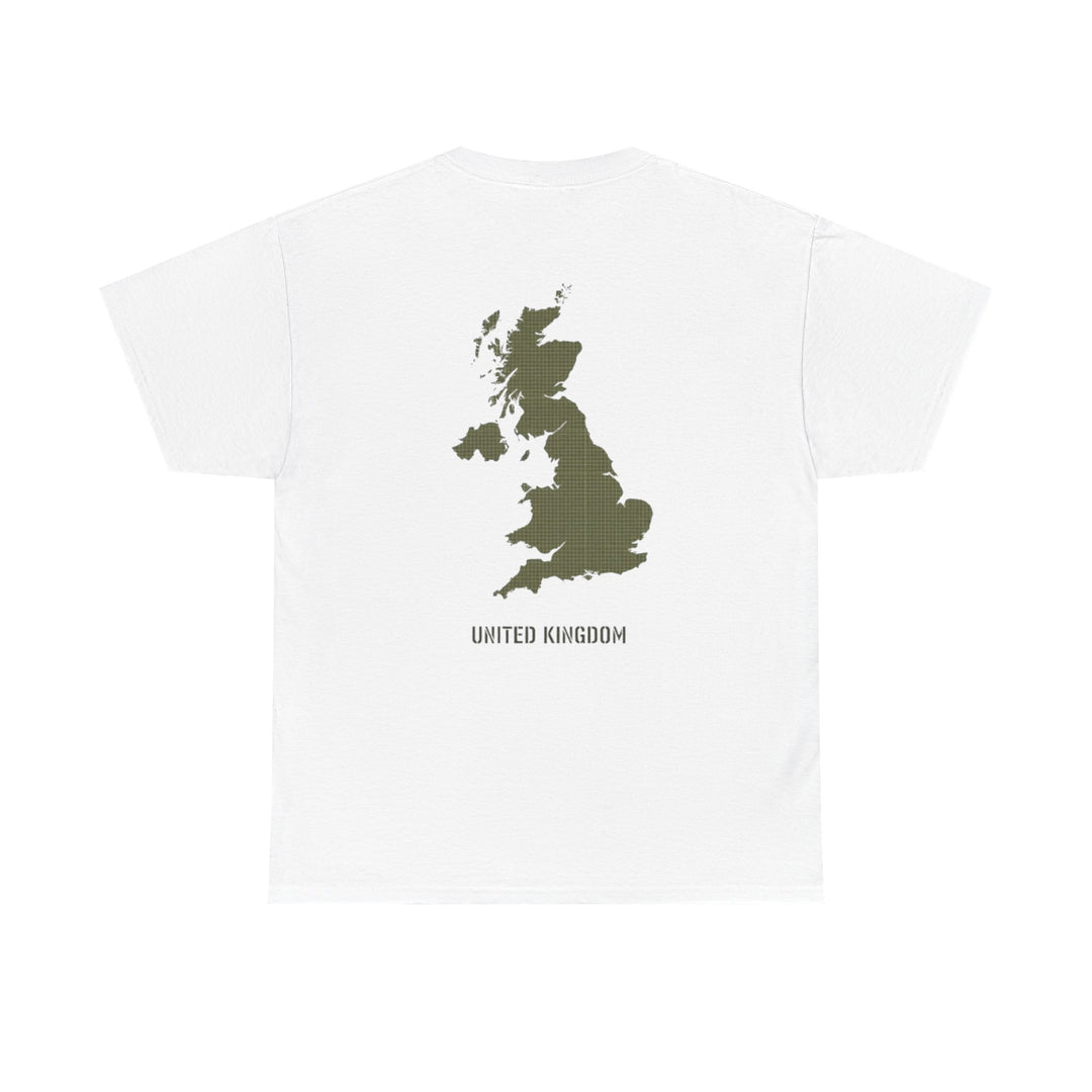 United Kingdom Map Tee — "GALLUS" Streetwear Graphic T-Shirt