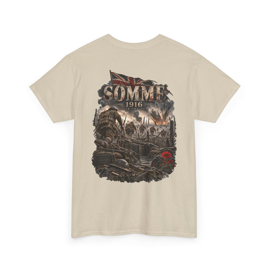 Somme 1916 Memorial T‑Shirt — WWI Battle of the Somme Commemorative Tee