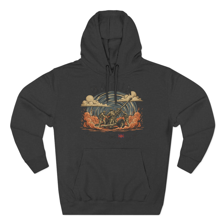 Military Artillery Graphic Hoodie — "BATUK" Live-Fire Training Design