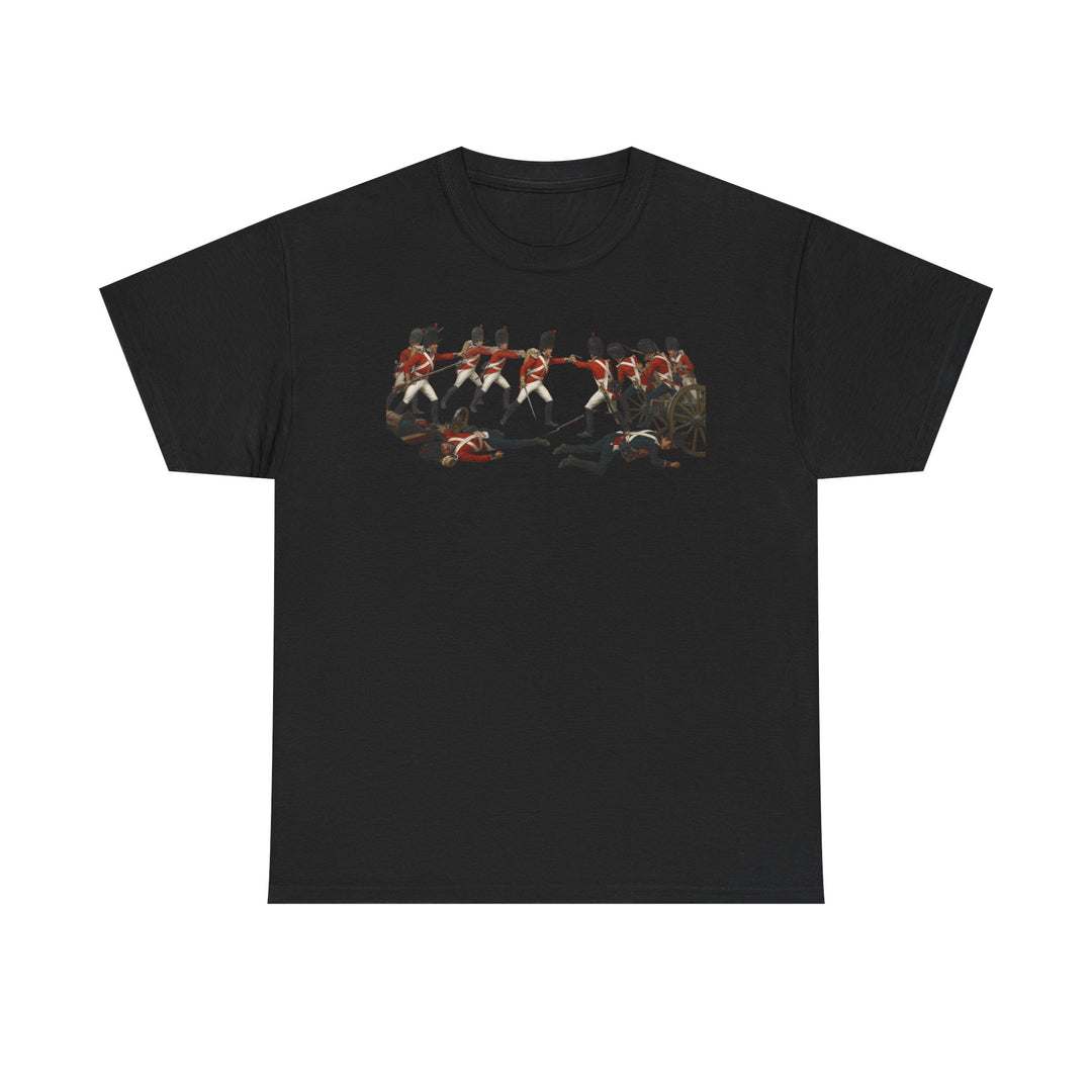 Waterloo Battle T‑Shirt — Historic Napoleonic War Commemorative Tee