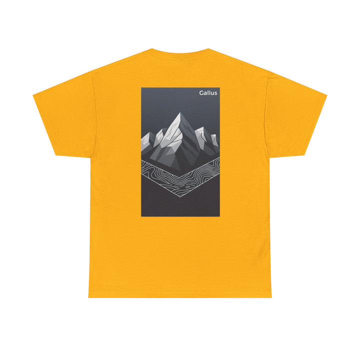 Mountain Graphic Tee — Gallus Logo Adventure T‑Shirt