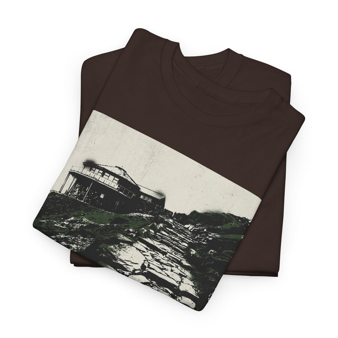 Snowdon 1085m Vintage Summit Tee — Mountain Coordinates Graphic T‑Shirt
