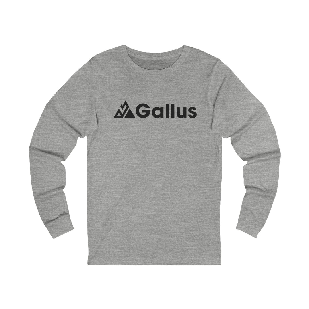 Gallus Long Sleeve Tee — "Are We There Yet?" Travel Graphic Shirt