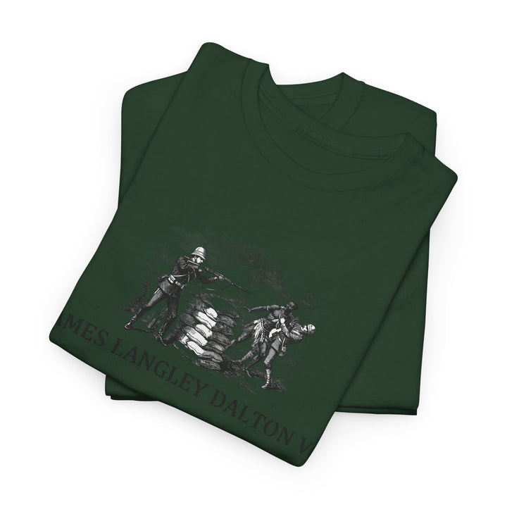 Dalton VC Rorke’s Drift Tribute T-Shirt honoring James Langley Dalton’s courage in 1879. A bold Anglo-Zulu War heritage design.