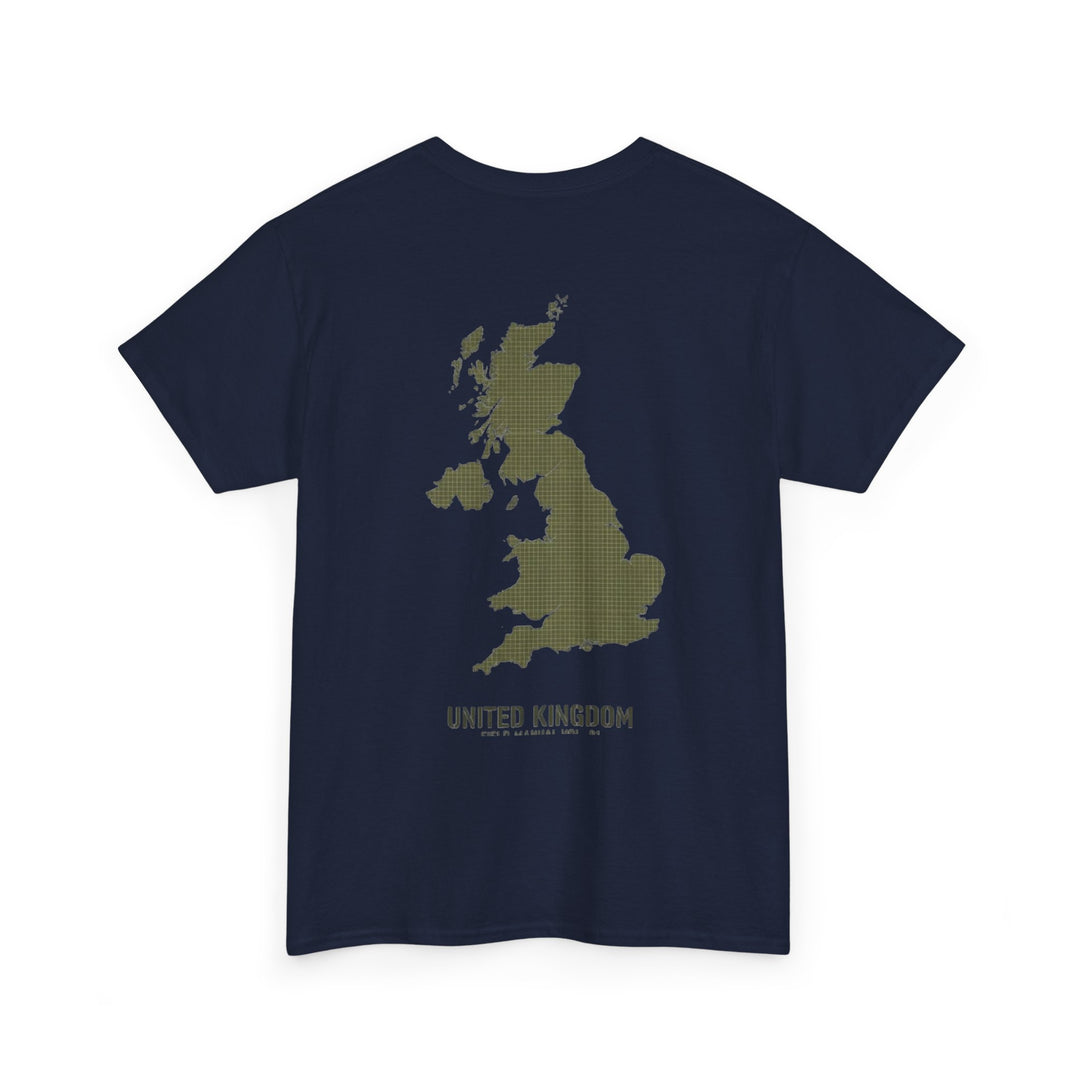 United Kingdom Map T-Shirt — Minimal UK Outline Tee