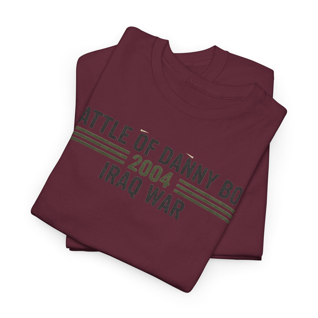 Battle of Danny Boy T-Shirt — Op Telic Iraq 2004 Military Heritage