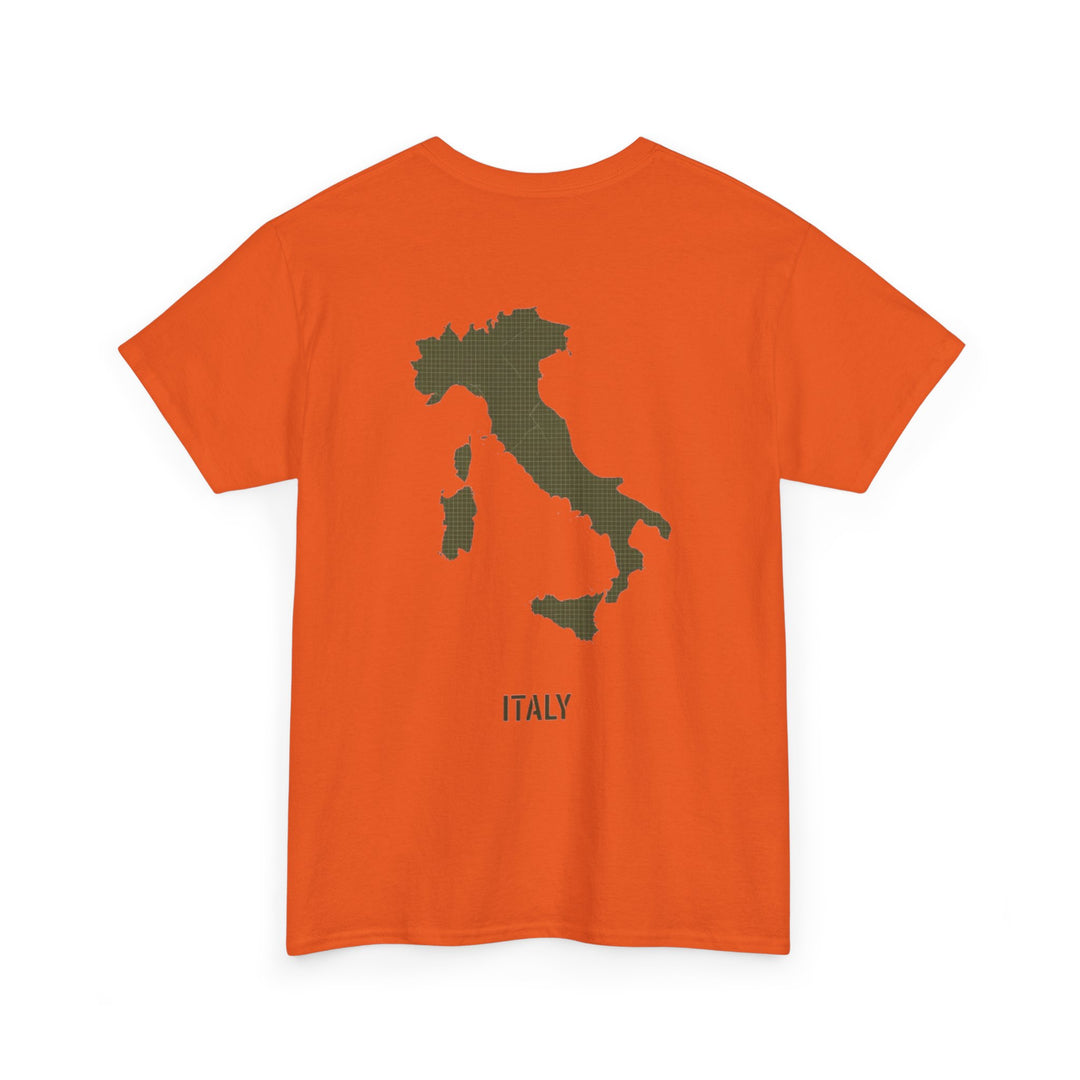Italy Map T‑Shirt — Minimalist Travel Tee with &
