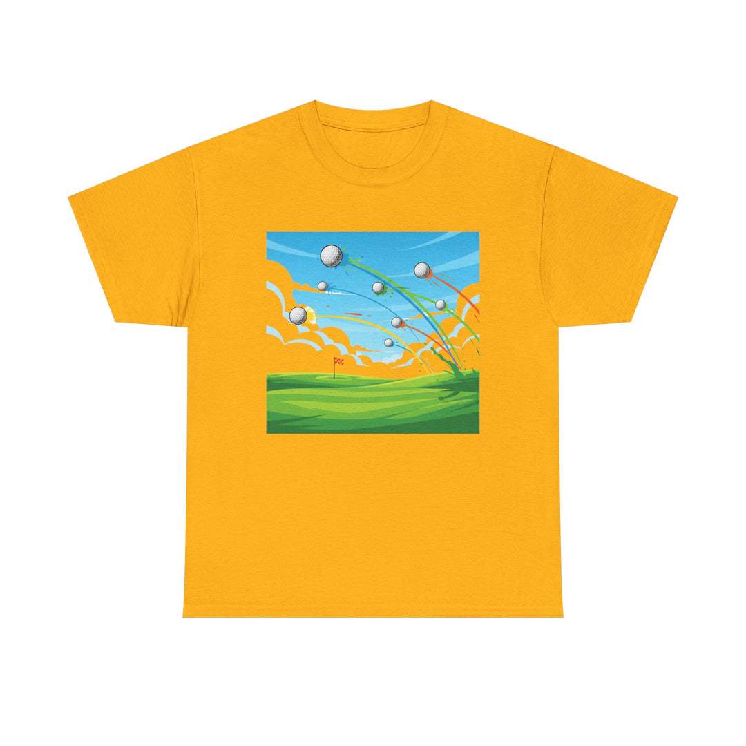 Golf Ball Flight T-Shirt | Golf Graphic Tee