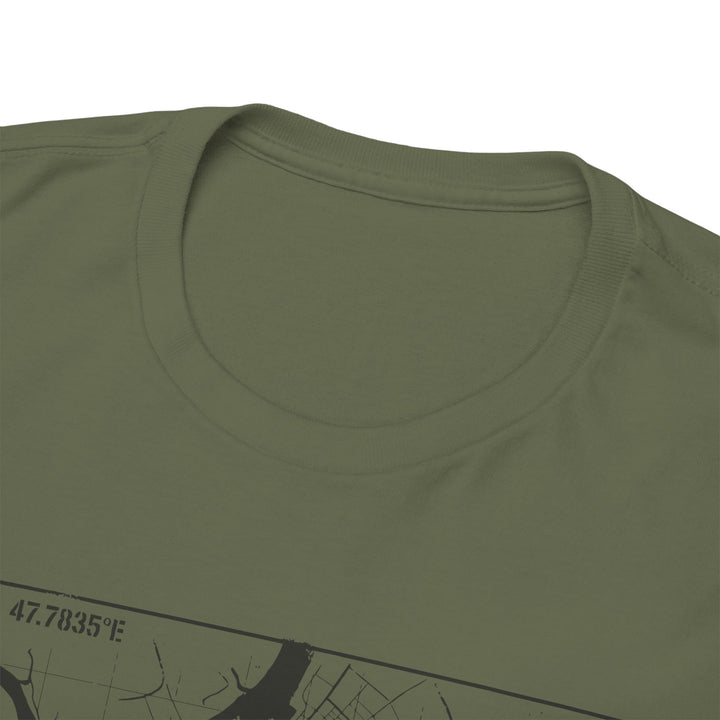 Basra 2003 Vintage Military Map T-Shirt