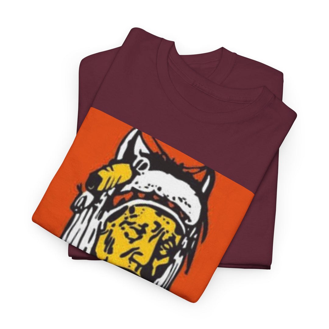 BATUS Native Chief Graphic Tee – Retro Tribal Illustration Shirt