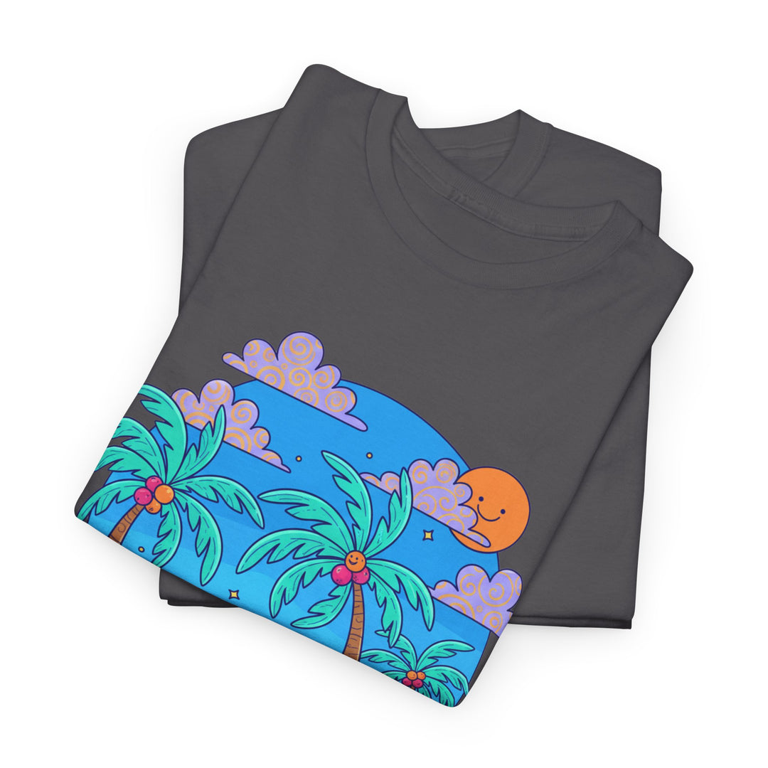 Island Style Golf Cart Beach T-Shirt