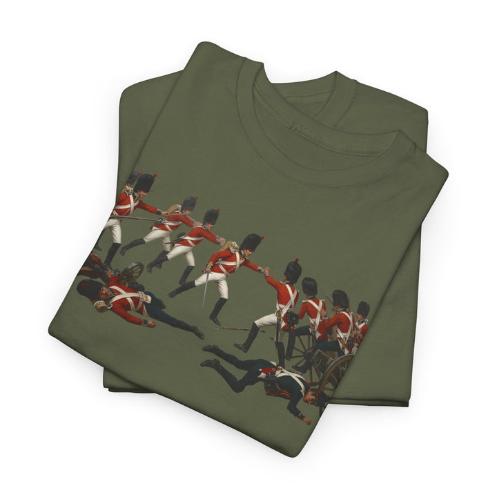 Waterloo Battle T‑Shirt — Historic Napoleonic War Commemorative Tee