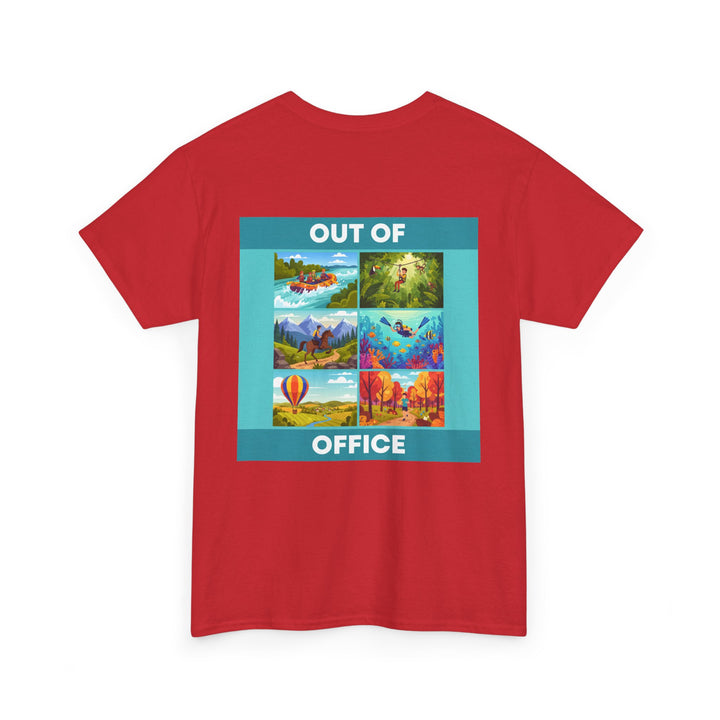 Out of Office Tee — Travel Scenes Graphic T-Shirt