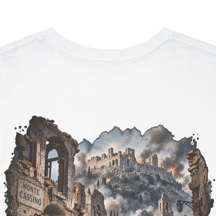 Monte Cassino 1944 Tee — WWII Memorial Graphic T-Shirt