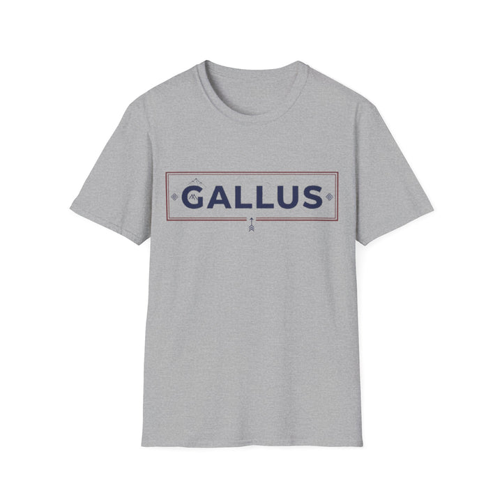 Gallus Street Sign T-Shirt — Vintage Road-Style Graphic Tee