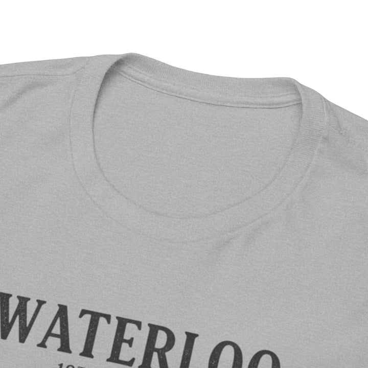 Waterloo 18th June 1815 T-Shirt — Historical Battle Commemorative Tee