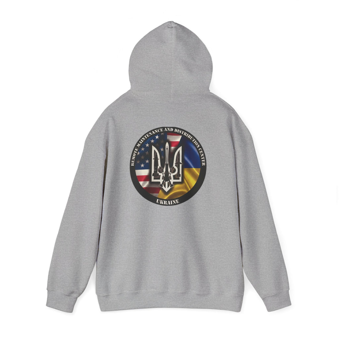 Ukraine Support Hoodie — RDCU US/UKRAINE Design