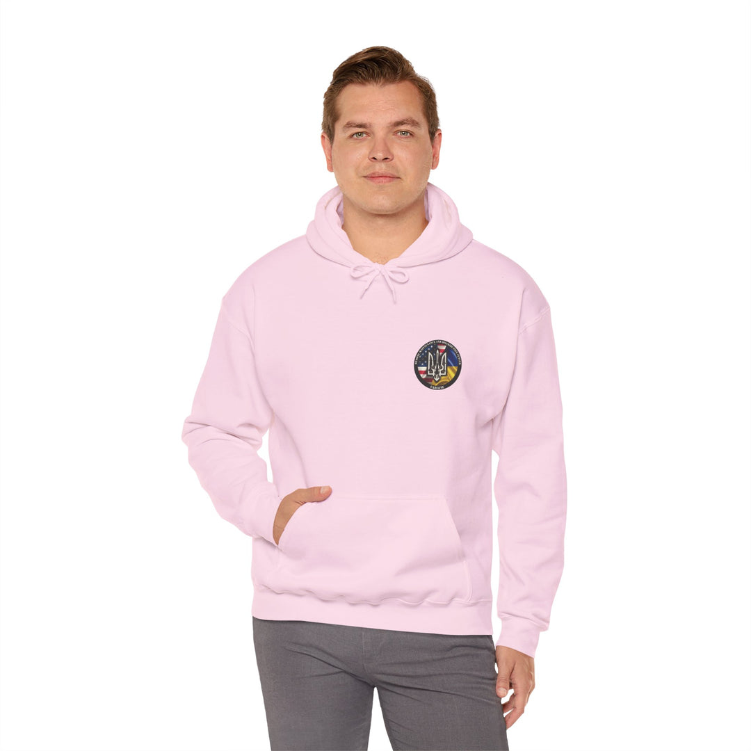 Ukraine Support Hoodie — RDCU US/UKRAINE Design