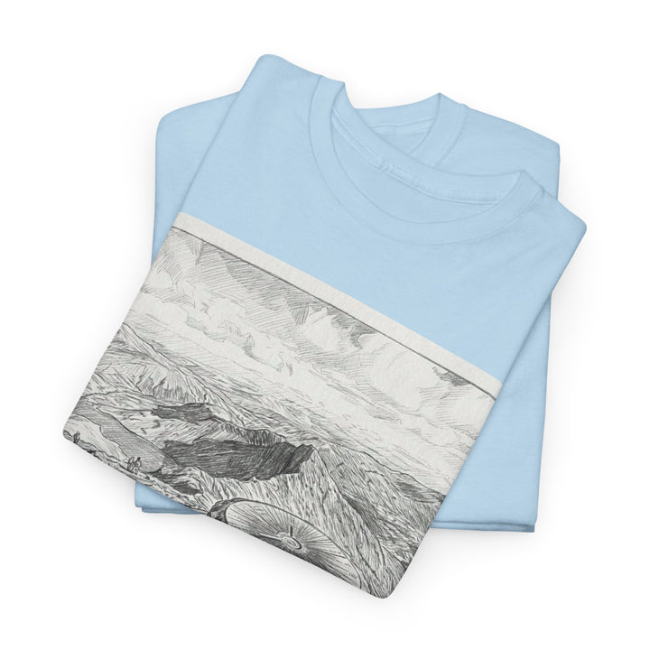 Snowdon Mountain Tee — Vintage Map Illustration with Coordinates