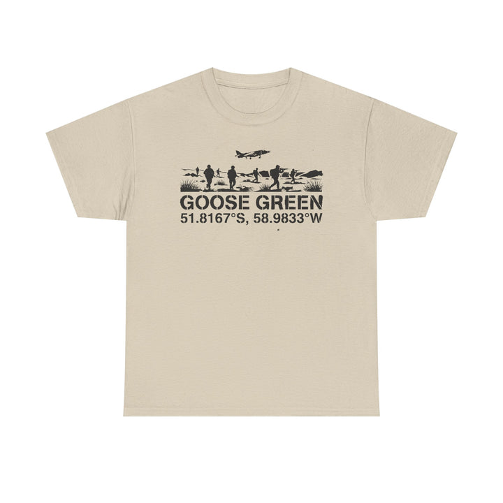 Goose Green 1982 T-Shirt — Falklands War Heritage Graphic