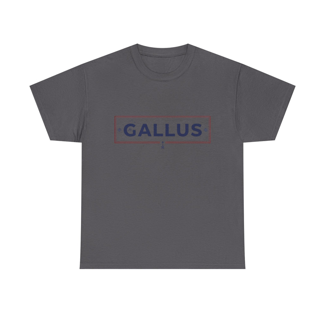 T-Shirt — Gallus Mountain Graphic Tee (Sunrise Landscape Back Print)
