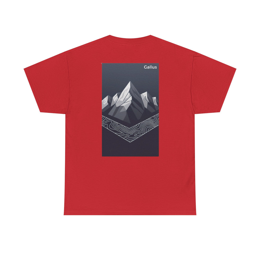 Mountain Graphic Tee — Gallus Logo Adventure T‑Shirt