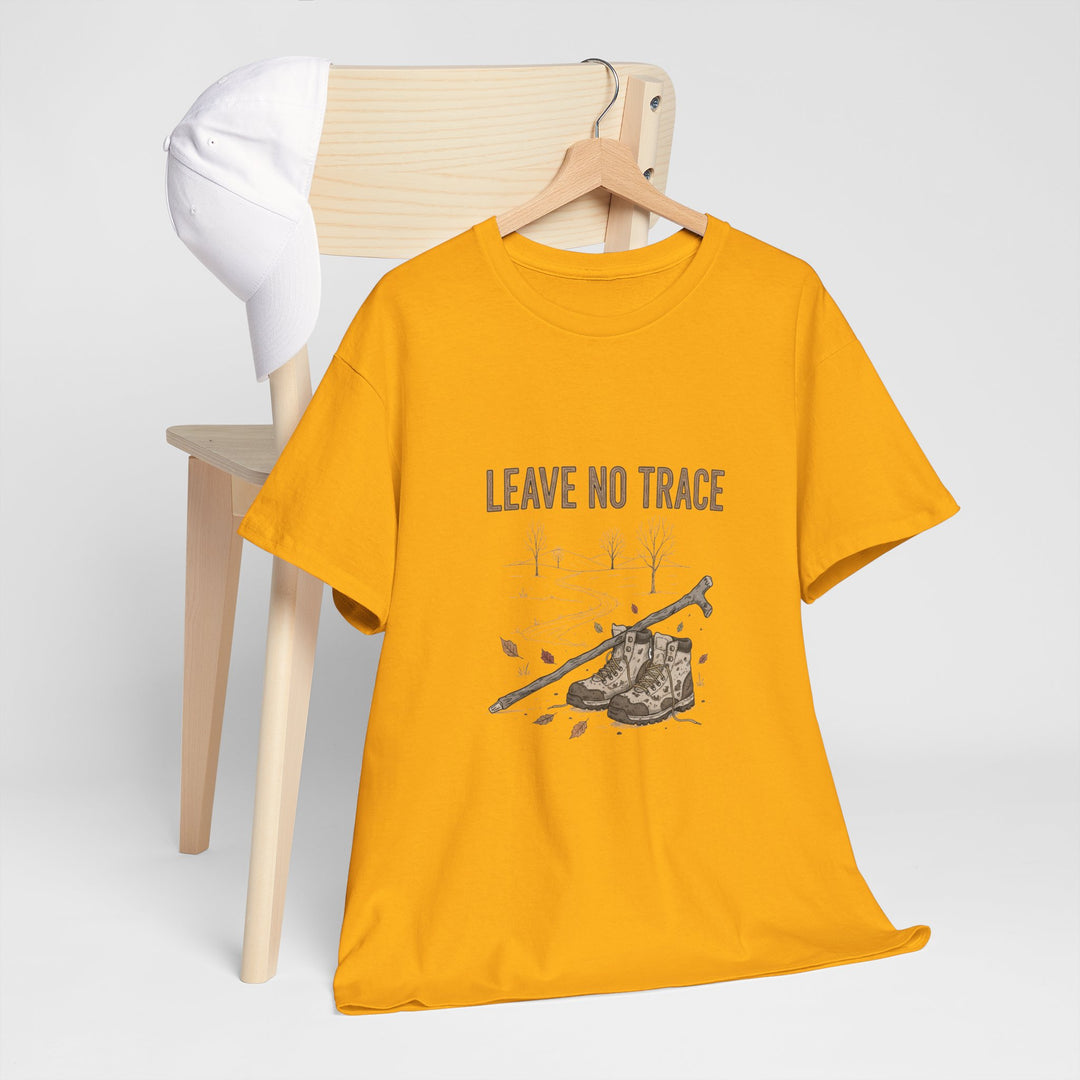 Leave No Trace Countryside Tee – a soft, breathable cotton T-shirt promoting respect for nature and responsible outdoor living.