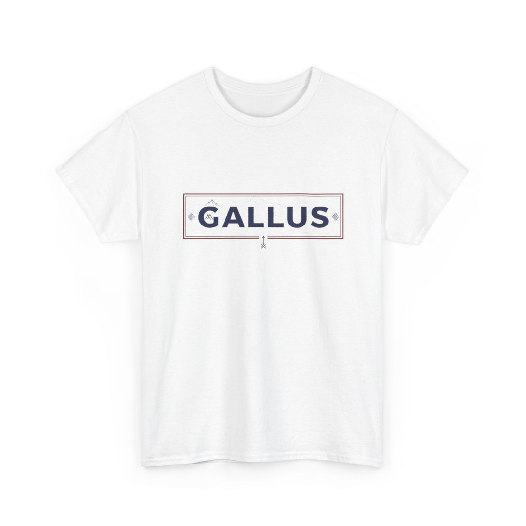 Mountain Graphic Tee — Gallus Logo Adventure T‑Shirt