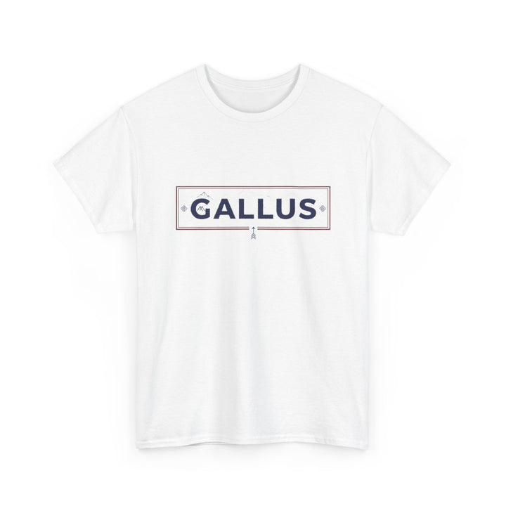Mountain Graphic Tee — Gallus Logo Adventure T‑Shirt