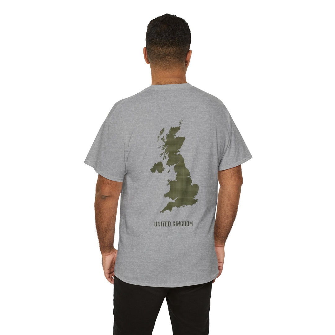 United Kingdom Map Tee — "GALLUS" Streetwear Graphic T-Shirt