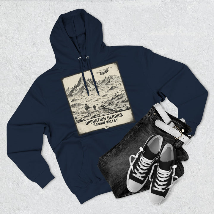 Op Herrick Sangin Valley Hoodie - Helmand Province Military Heritage