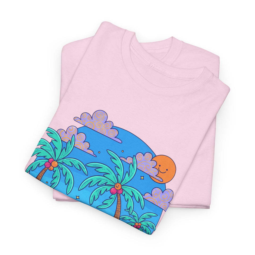Island Style Golf Cart Beach T-Shirt