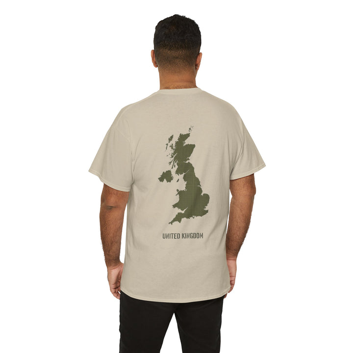 United Kingdom Map Tee — "GALLUS" Streetwear Graphic T-Shirt