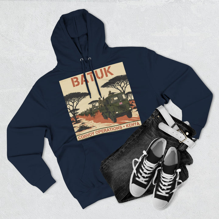 Hoodie - BATUK Kenya Convoy Vintage Safari Graphic