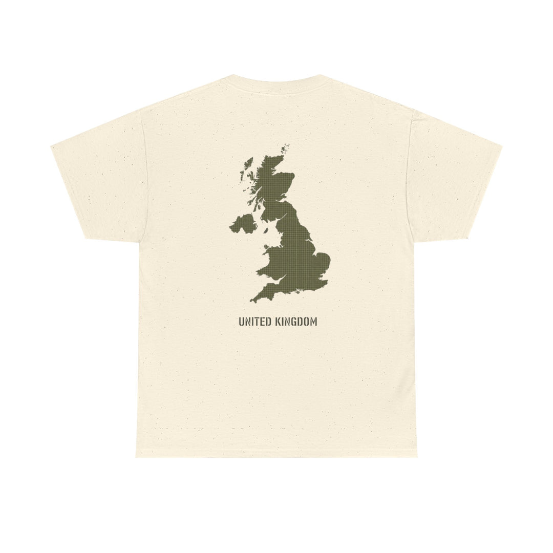 United Kingdom Map Tee — "GALLUS" Streetwear Graphic T-Shirt