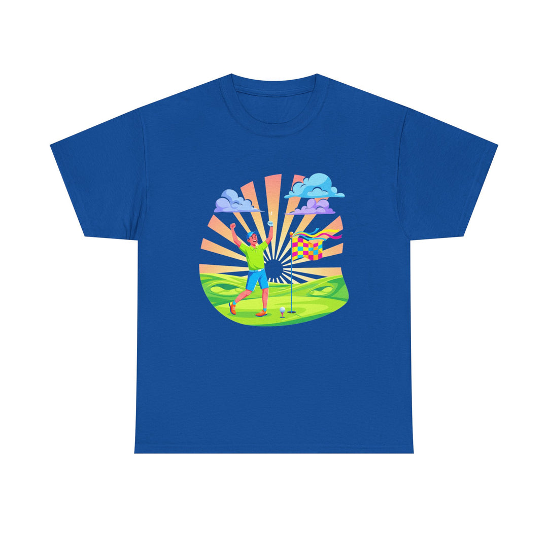 Golf Swing Silhouette Graphic Tee