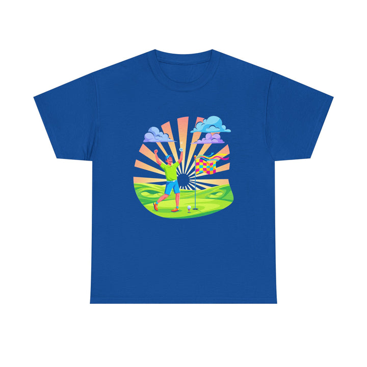 Golf Swing Silhouette Graphic Tee