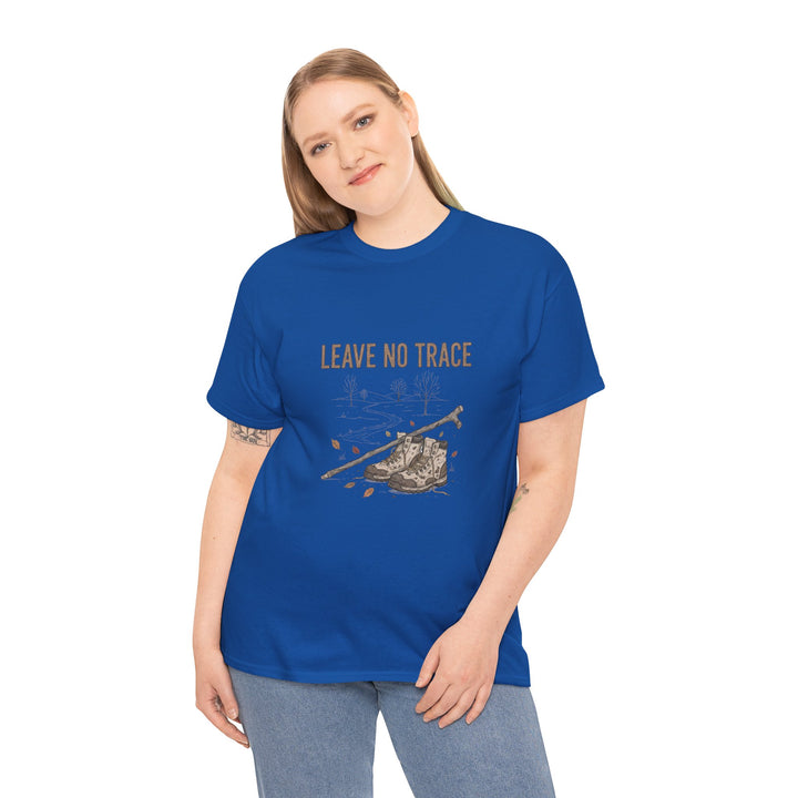 Leave No Trace Countryside Tee – a soft, breathable cotton T-shirt promoting respect for nature and responsible outdoor living.