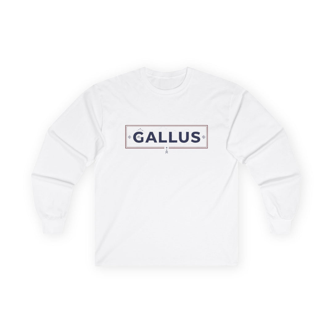 Spain Map Long Sleeve Tee — Gallus Logo Travel Shirt