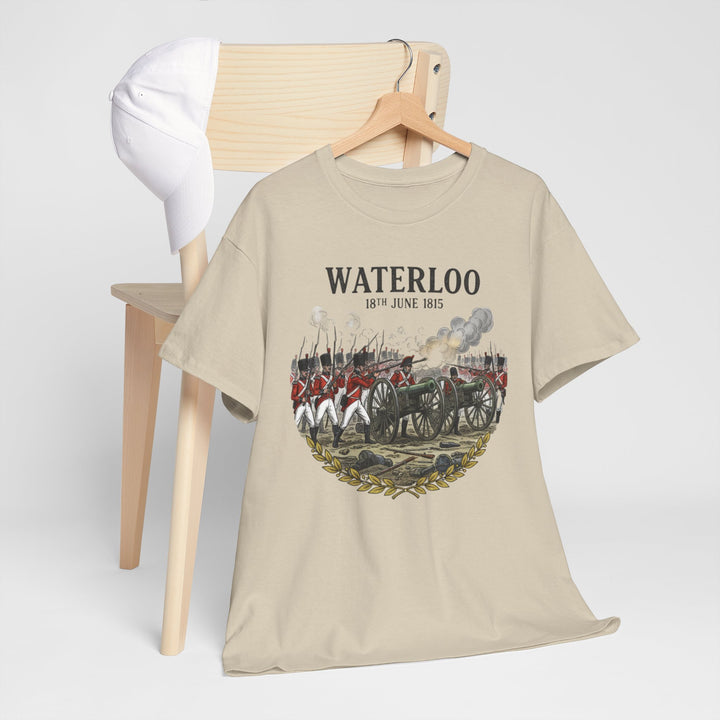 Waterloo 18th June 1815 T-Shirt — Historical Battle Commemorative Tee