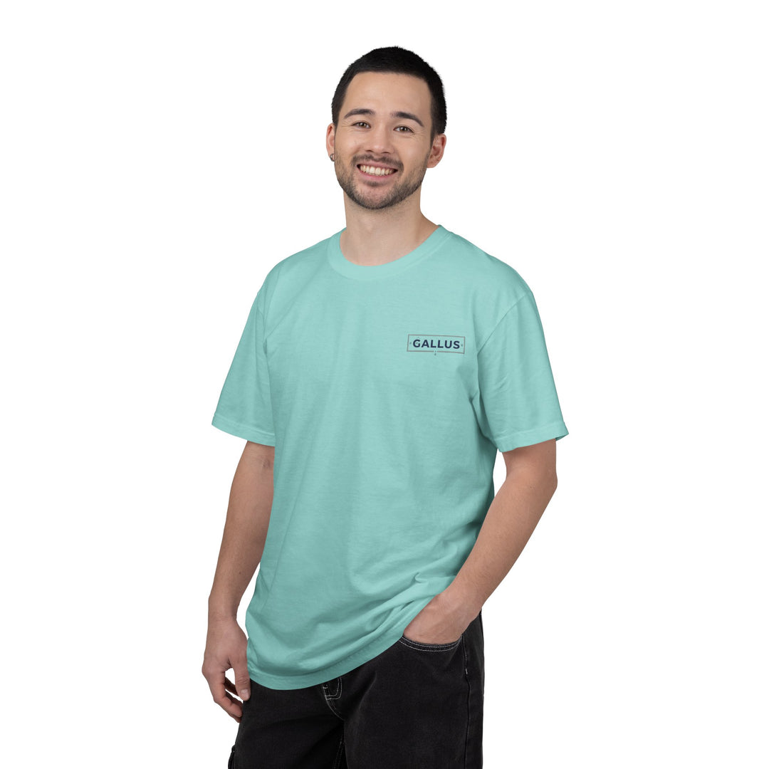 T-Shirt — Gallus Mountain Sunset Graphic Tee