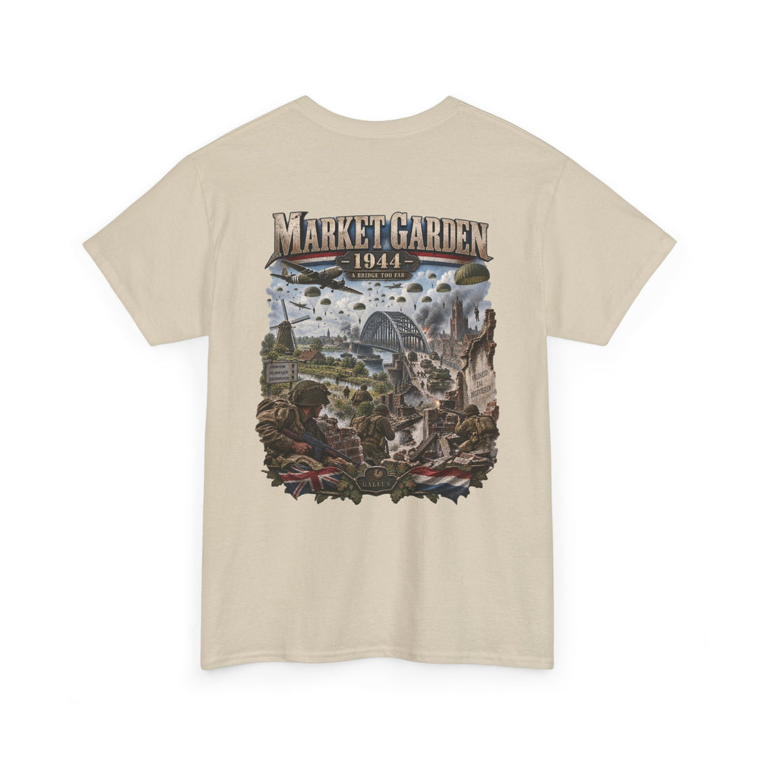 Market Garden 1944 T-Shirt — WWII Airborne Battle Illustration