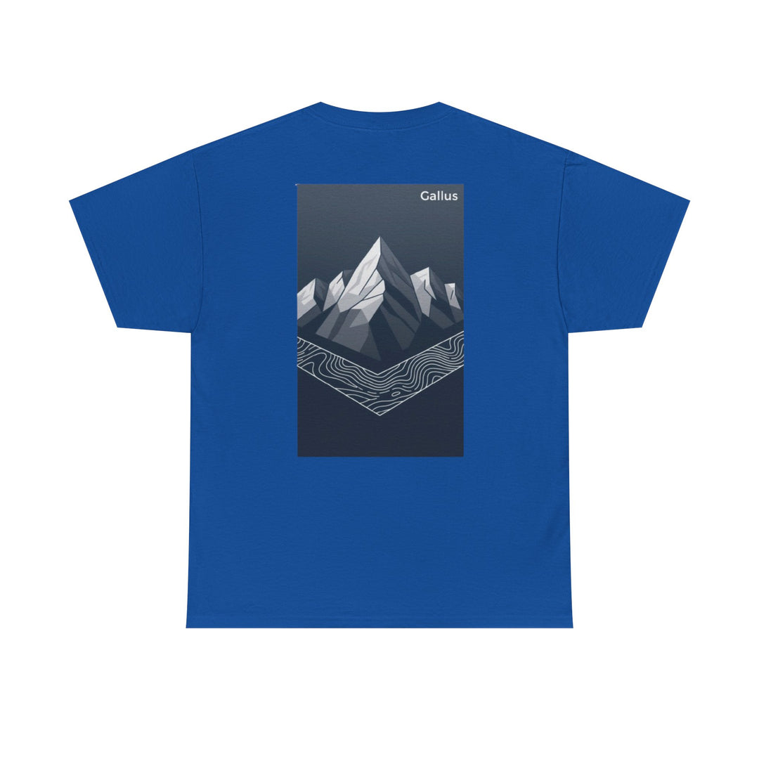 Mountain Graphic Tee — Gallus Logo Adventure T‑Shirt
