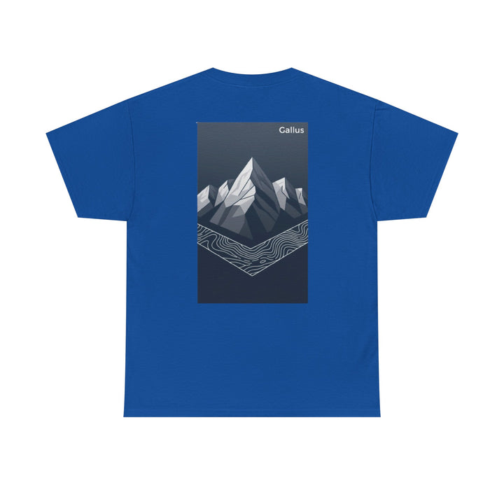 Mountain Graphic Tee — Gallus Logo Adventure T‑Shirt