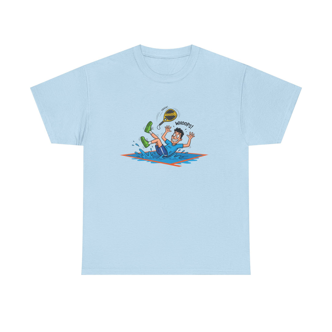 Funny Padel Tennis Graphic T-Shirt — Retro Padel Player Adventure Tee