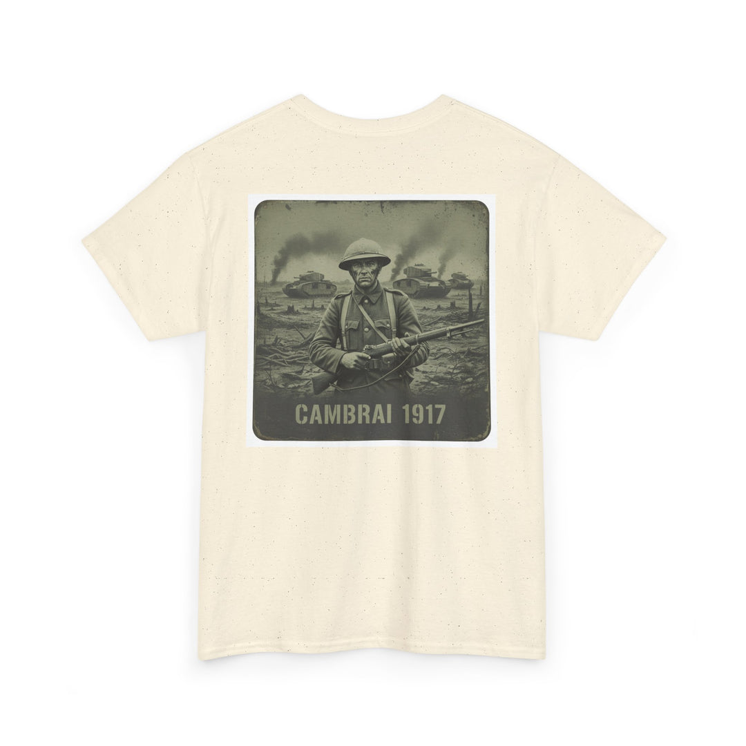 Cambrai 1917 T‑Shirt – WWI Vintage Soldier Graphic Tee