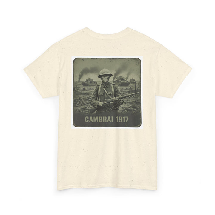 Cambrai 1917 T‑Shirt – WWI Vintage Soldier Graphic Tee