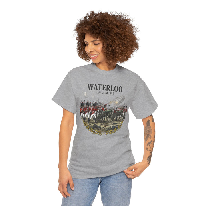 Waterloo 18th June 1815 T-Shirt — Historical Battle Commemorative Tee