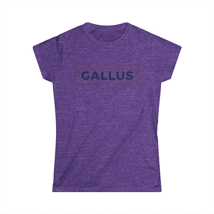 Spain Map Womens Tee — Gallus Logo Travel T‑Shirt