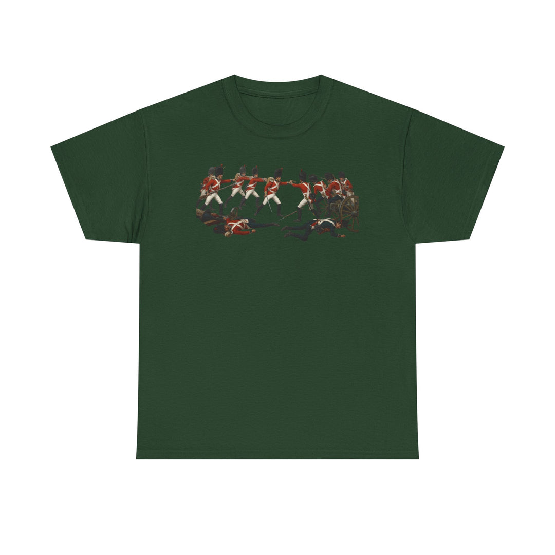 Waterloo Battle T‑Shirt — Historic Napoleonic War Commemorative Tee